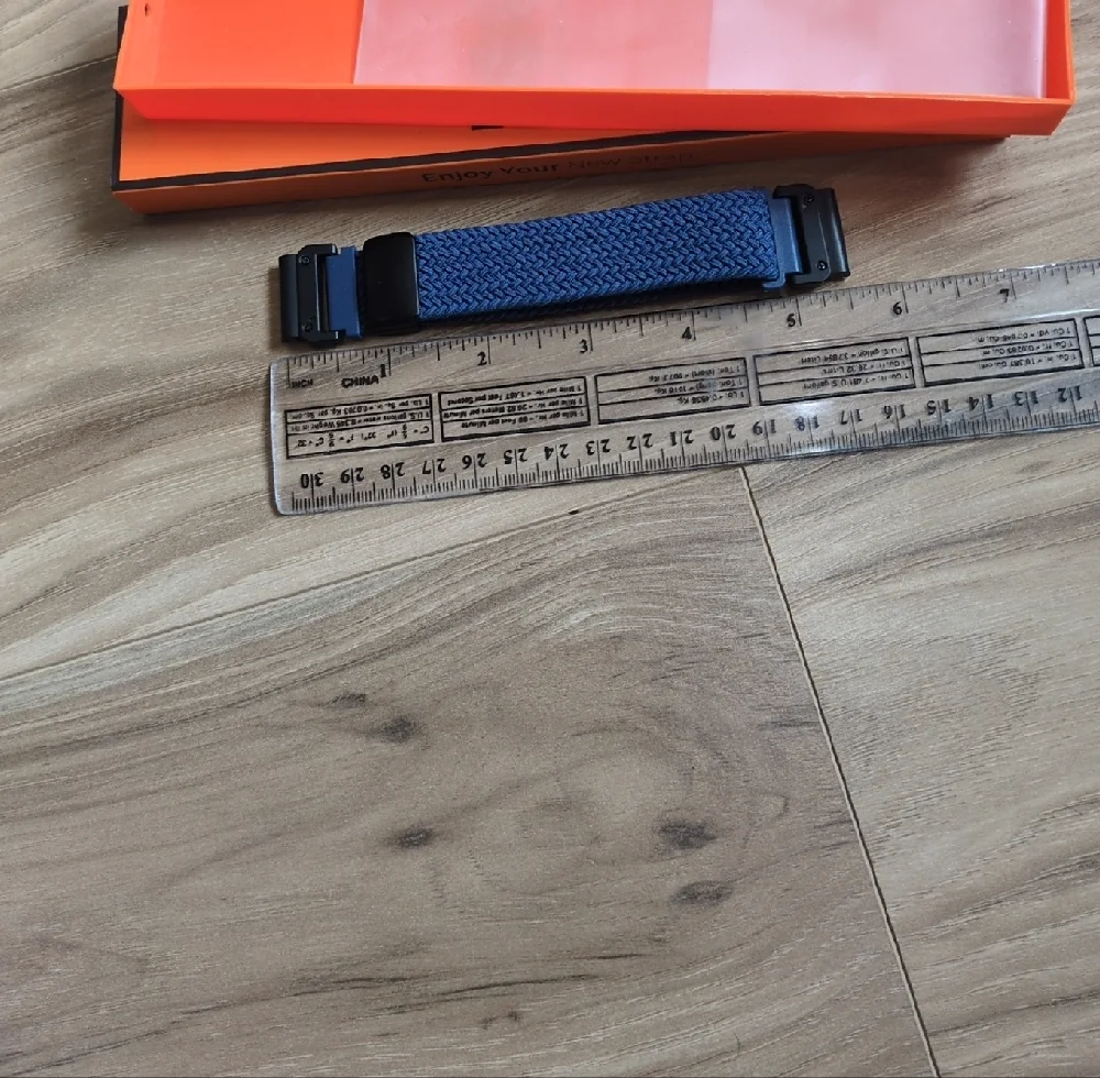 NWOT Baool Magnetic Nylon Smartwatch Band, 22mm, Blue
